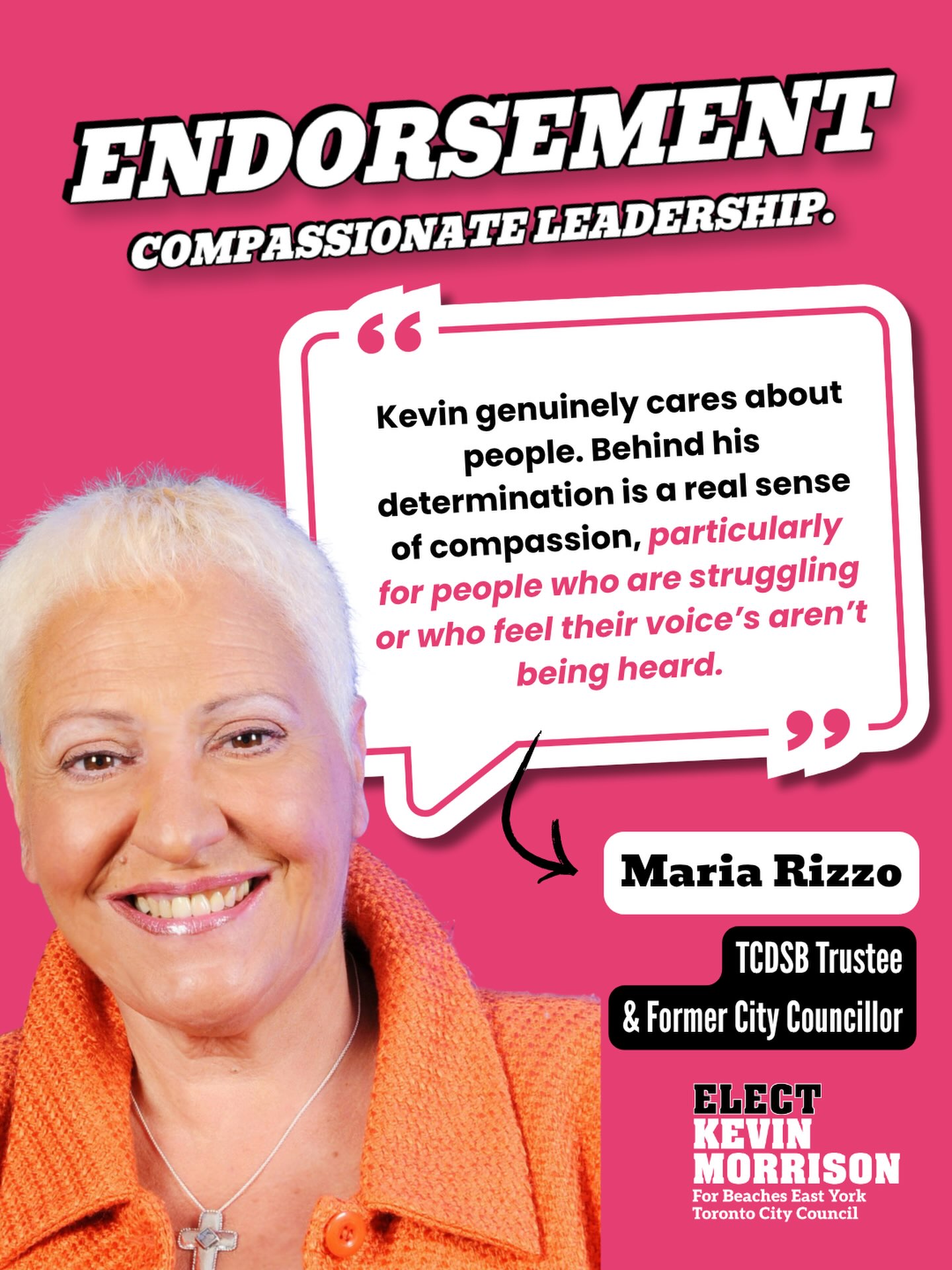 Thank you Maria! 

#kmorrison4bey #beacheseastyork