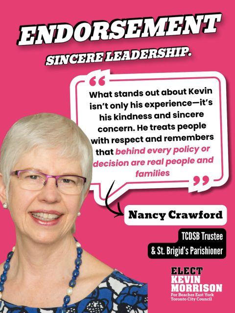 Thank you Nancy!

#kmorrison4bey #beacheseastyork